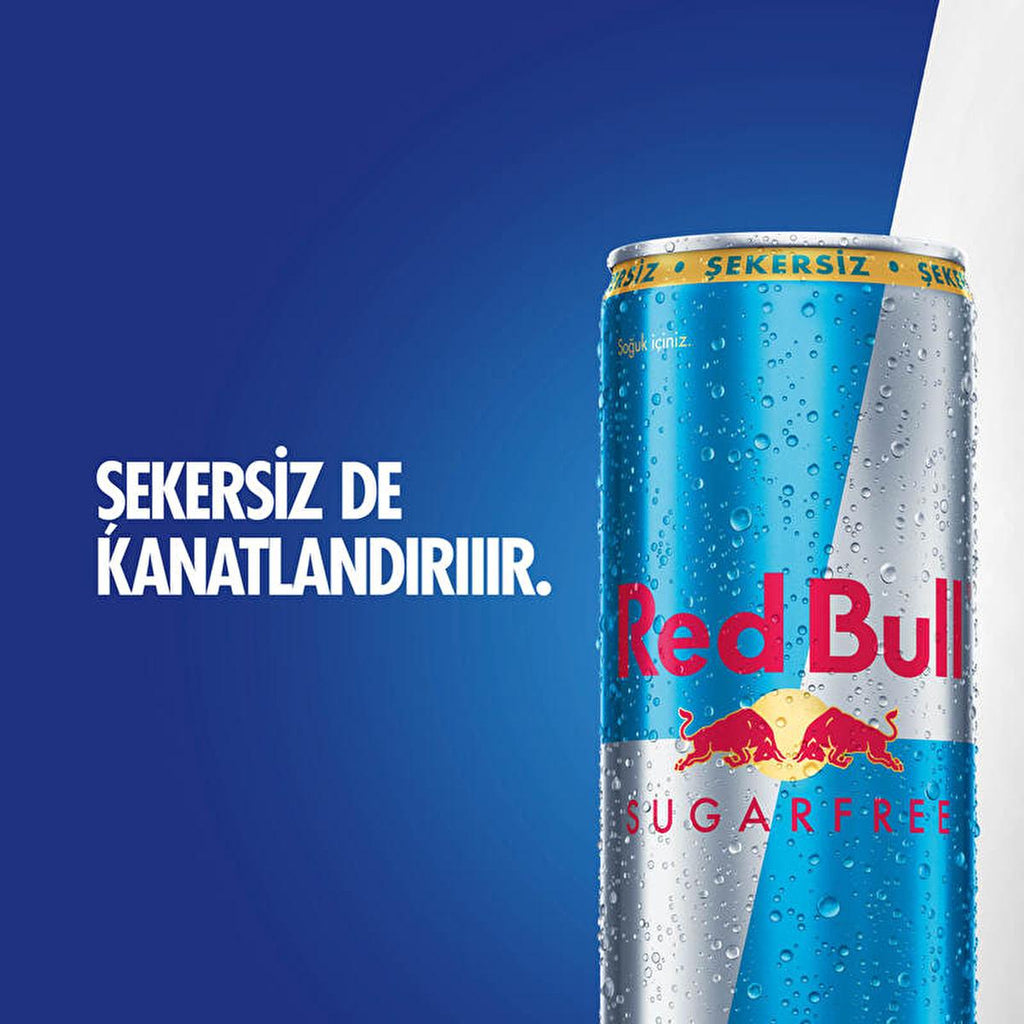 Red Bull Sugar Free Energy Drink, 8.45 fl oz - Low Calorie, Caffeine Boost, 100% Recyclable Can