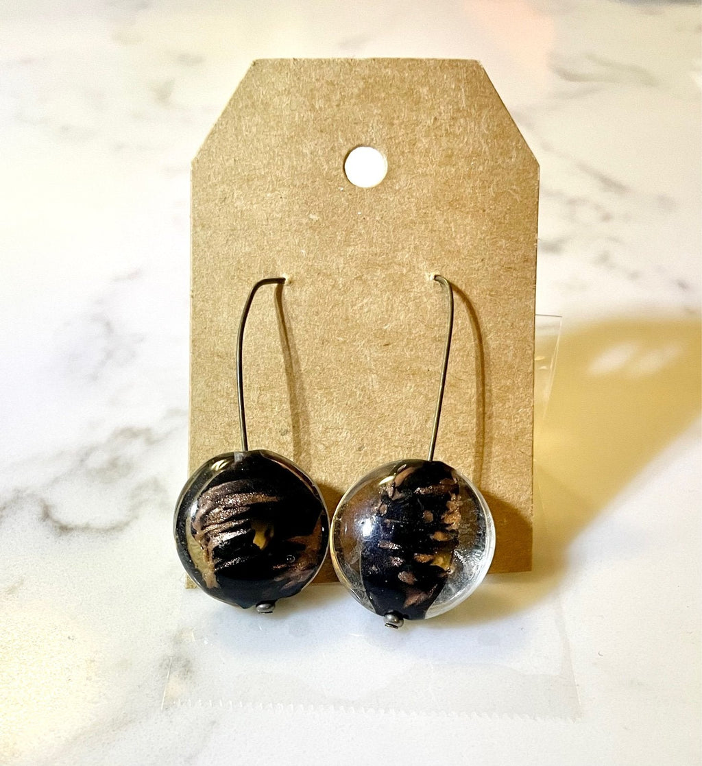 Just Neat Stuff Glass Marble Earrings — main product shot