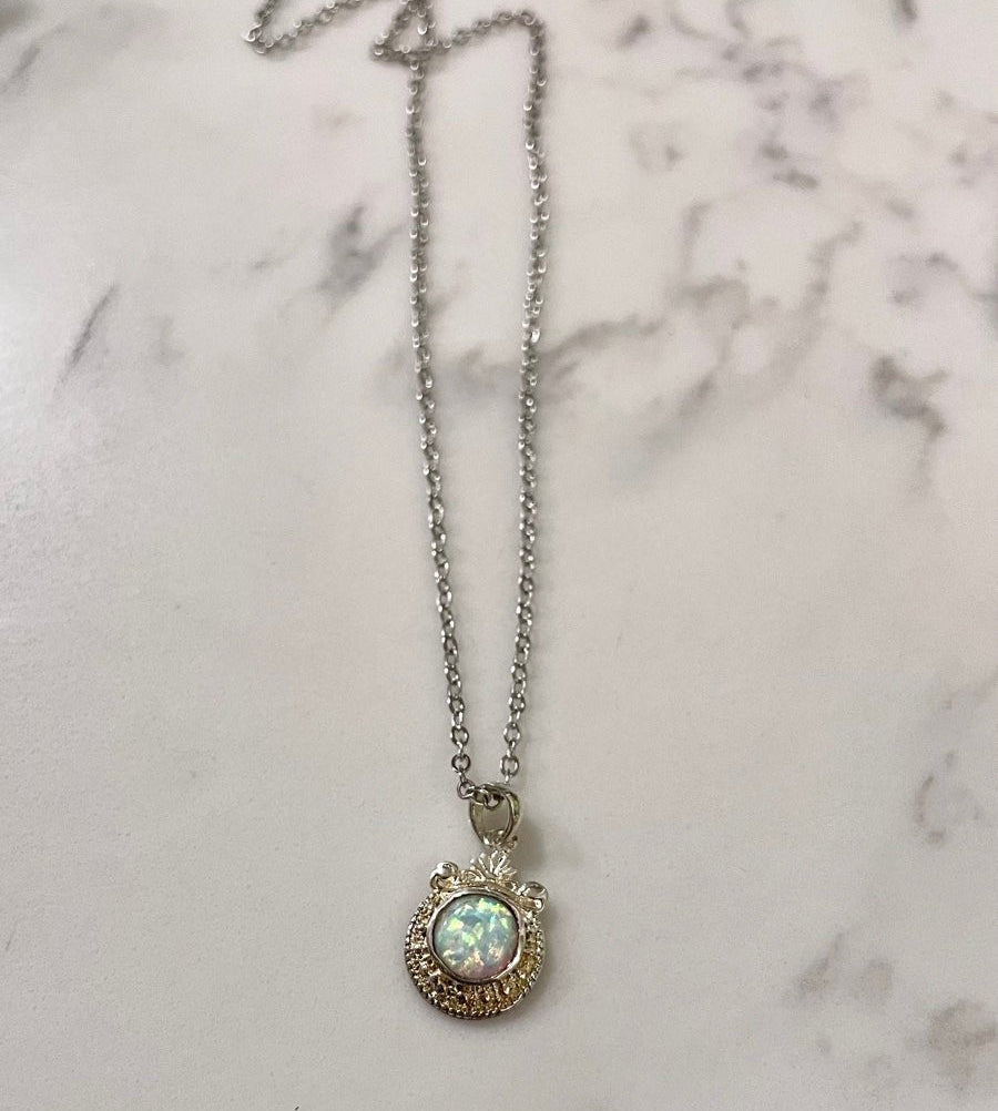 Just Neat Stuff Opal and silver — lifestyle context