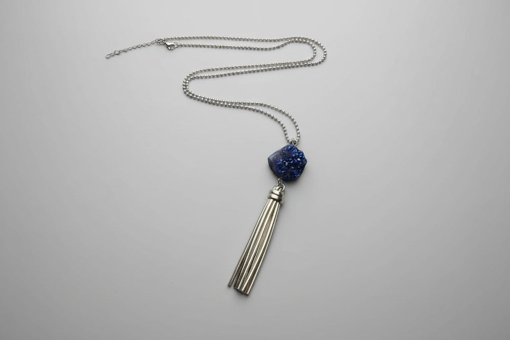 Just Neat Stuff Quartz Necklace — alternative angle