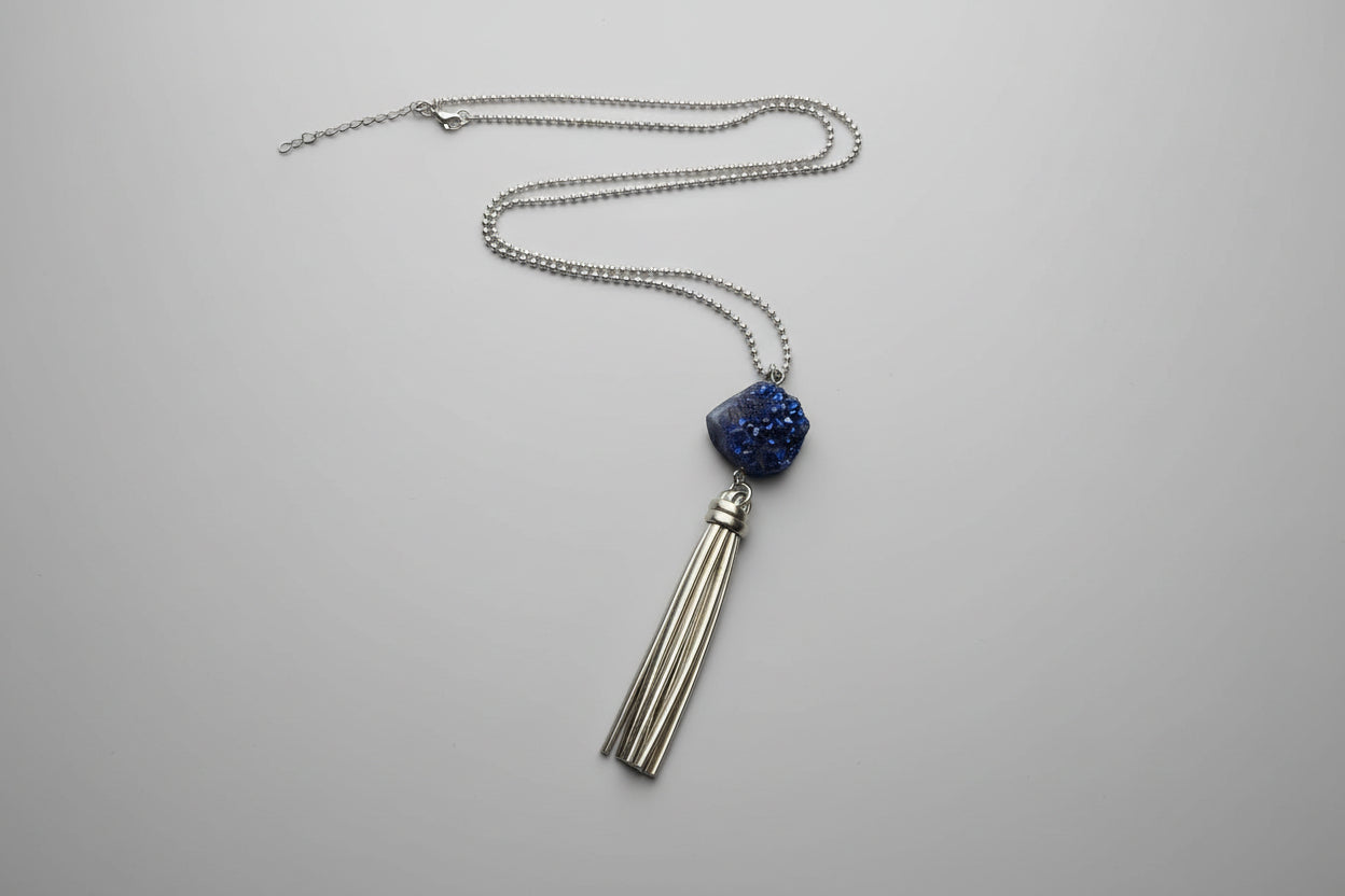 Just Neat Stuff Quartz Necklace — alternative angle