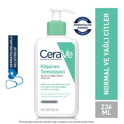 CeraVe Foaming Cleanser - Gentle Gel Formula | 236ml