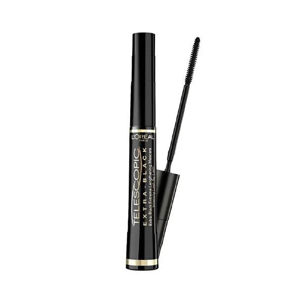 L'Oréal Paris Telescopic Mascara - Extreme Lengthening, Extra Black for Dramatic Eyes