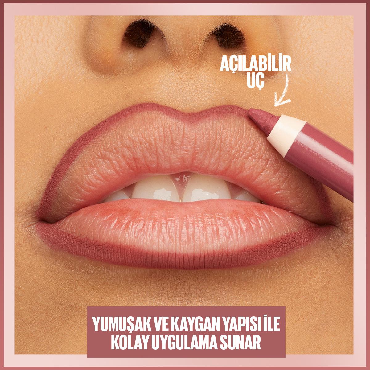 Maybelline New York Lifter Liner Lip Liner - Long Lasting, Precise Definition, Jojoba Oil & Hyaluronic Acid Enriched