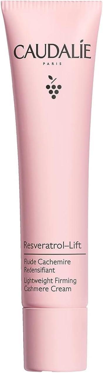 Caudalie Resveratrol Lift Anti-Aging Face Cream - Lightweight Firming & Moisturizing Cashmere Cream for Aging Skin