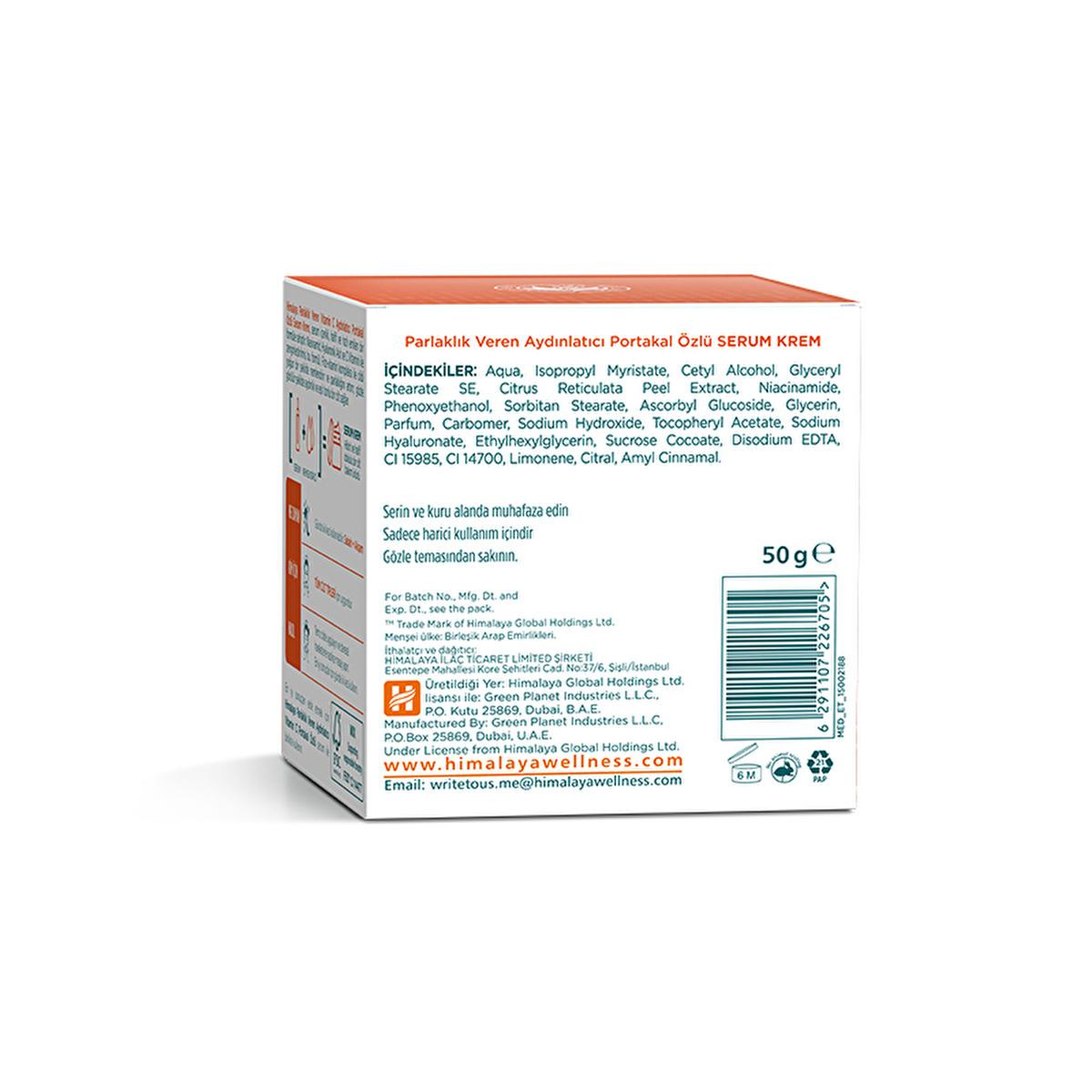 Himalaya Vitamin C Face Cream with Serum - Hydrating, Brightening, Natural Skincare for All Skin Types