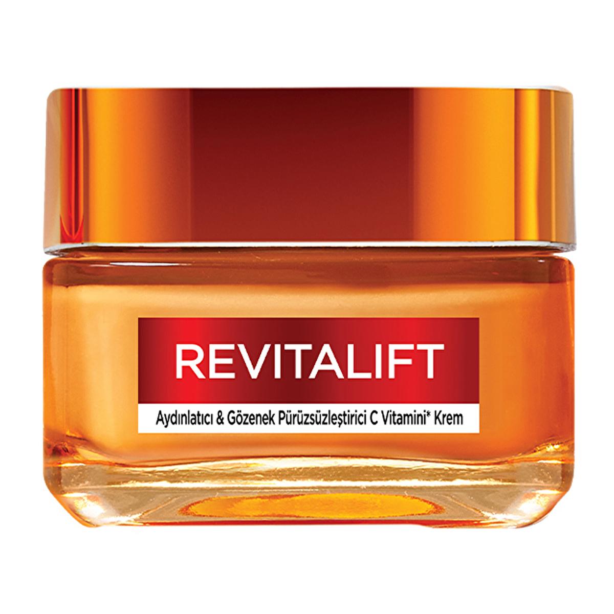 Loreal Paris Revitalift Clinical Vitamin C Face Cream - Anti-aging Moisturizer, Brightening & Pore Minimizing