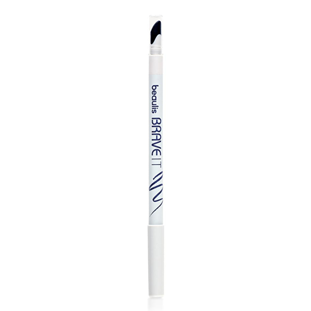 Beaulis Brave It Navy Blue Smoky Eye Eyeliner with Double-Ended Applicator