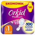 Orkid Platinum Ultra Thin Feminine Hygiene Pads - 14 Count Eko Pack - Superior Absorbency & Odor Control for Reliable Period Protection