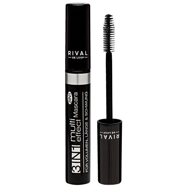 Rival de Loop Multi Effect Mascara 3in1 - Enhances Volume, Length & Separation, Ophthalmologically Tested