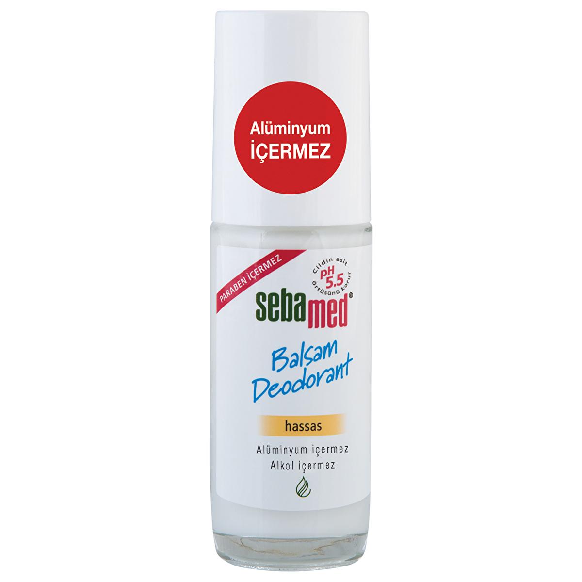 Sebamed Women's Deodorant Roll-On Balsam - Gentle, Alcohol-Free, Long-Lasting Odor Protection for Sensitive Skin