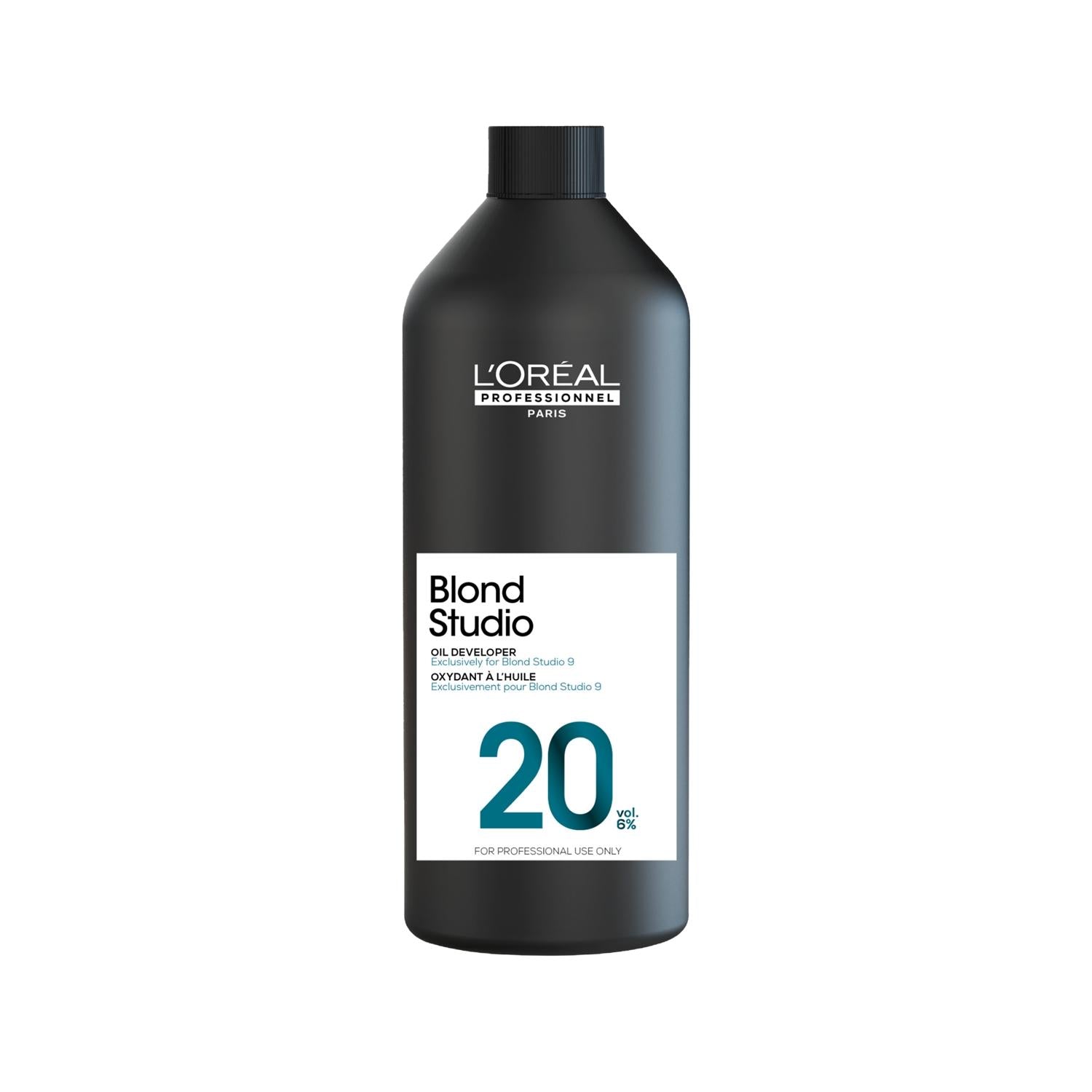 Loreal Professionnel Paris Blond Studio Oil Developer 20 Volume - 1000ml Professional Hair Coloring Product
