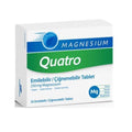 Quatro Magnesium Quatro 32 Chewable Tablets - Magnesium for Dietary Needs, Relieves Deficiency, Easy to Consume
