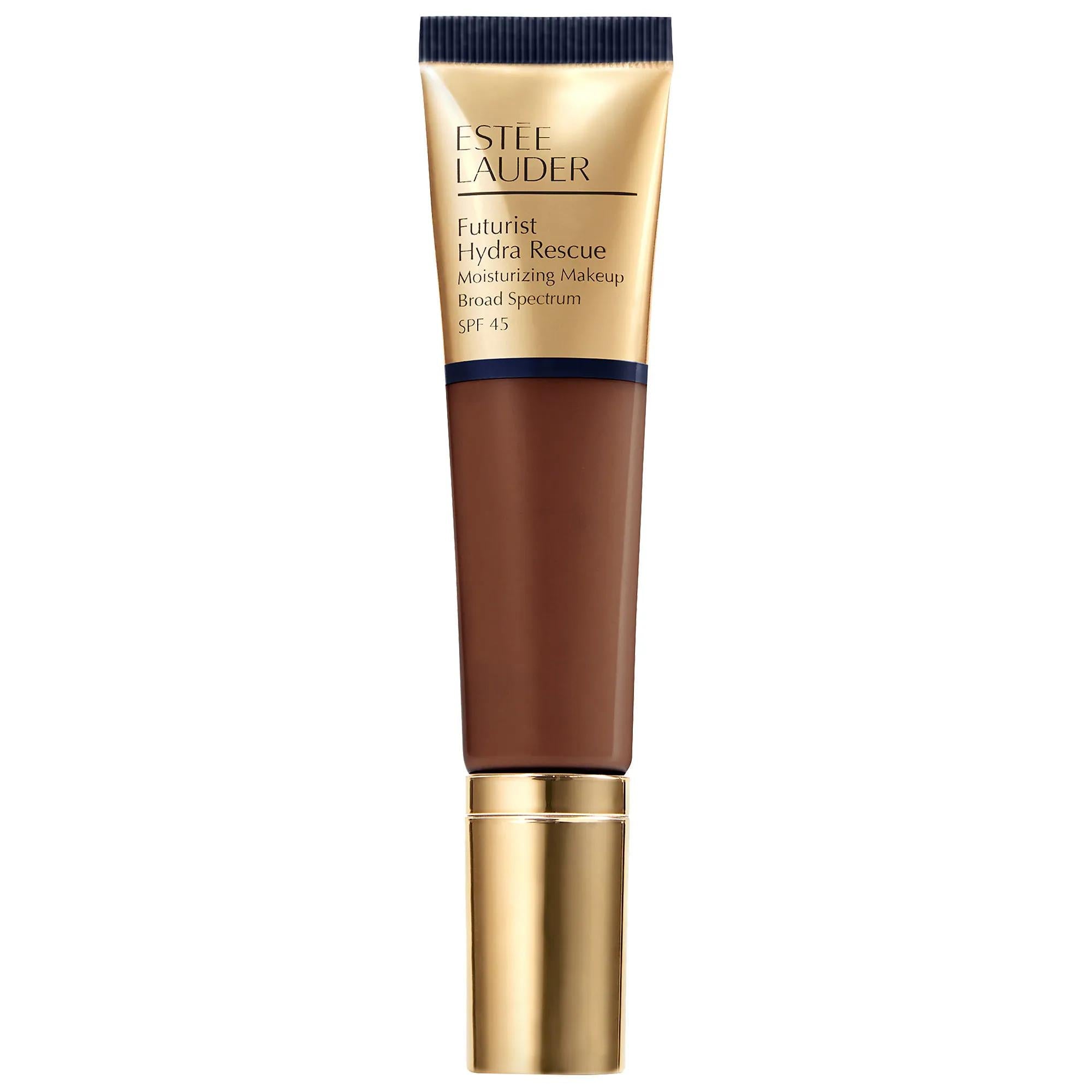 EstŽe Lauder Futurist Hydra Rescue Moisturizing Foundation SPF 45: Radiant Finish, Blue Light Protection, Hydrating Skincare Makeup