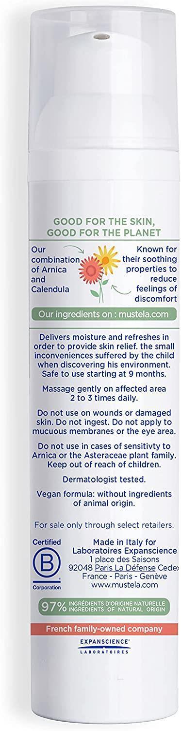 Mustela Arnica Organic Moisturizing Gel - Natural Baby Skincare Gel with Arnica & Calendula