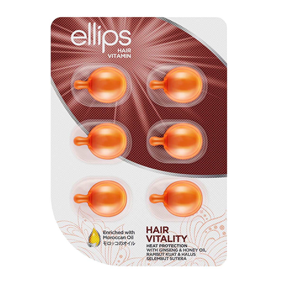 Ellips Hair Vitamin - Nourishing Argan Oil Hair Care for Dry & Damaged Hair
