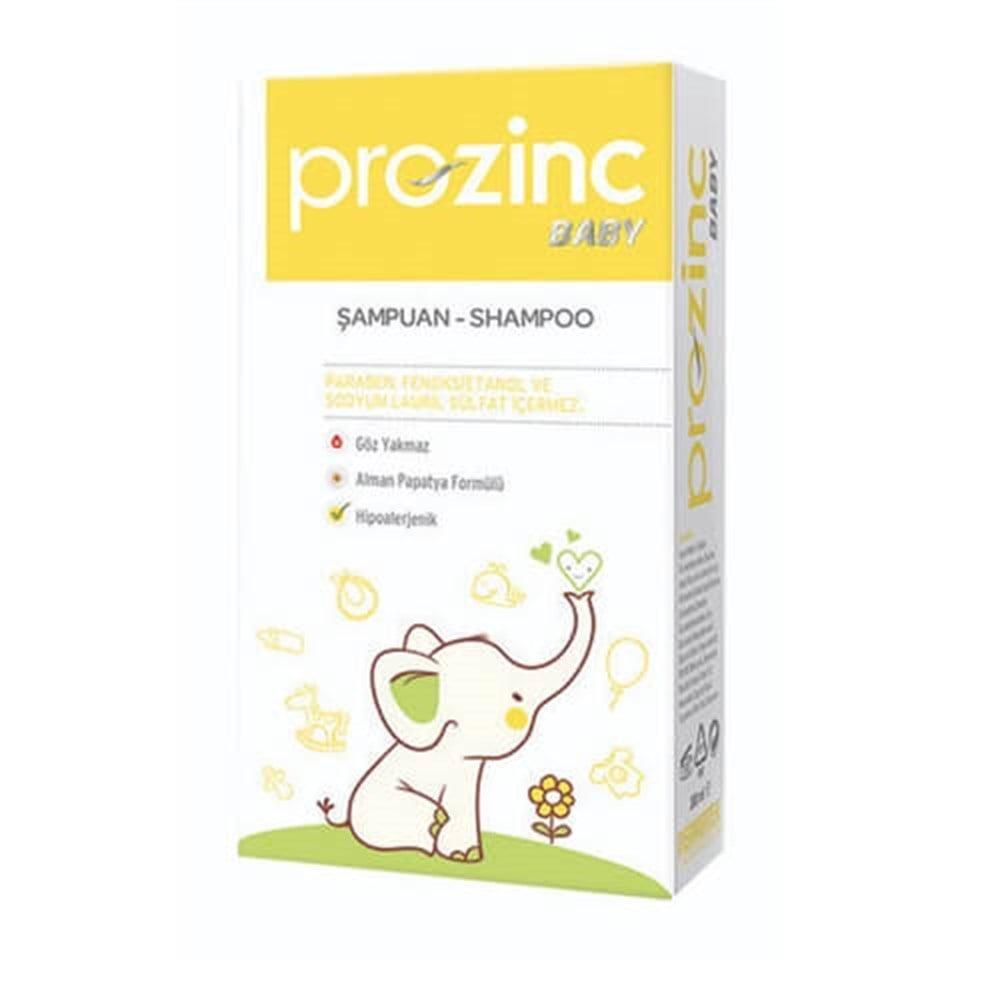 Prozinc Hypoallergenic Baby Shampoo with German Chamomile - Gentle, Tear-Free, 10.14 fl oz