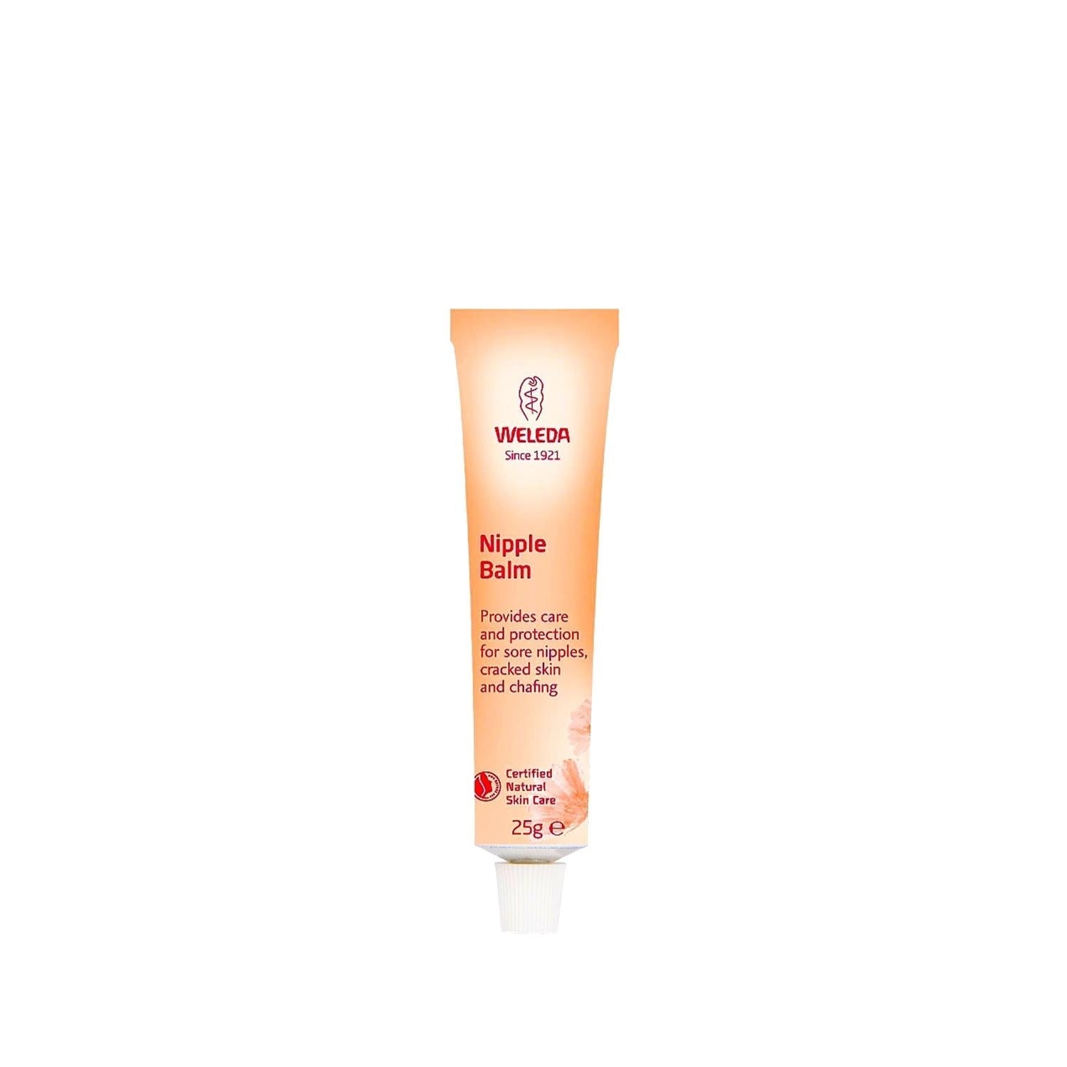 Weleda Organic Nipple Care Cream for Breastfeeding Mothers - Soothes, Protects, Natural & Paraben-Free