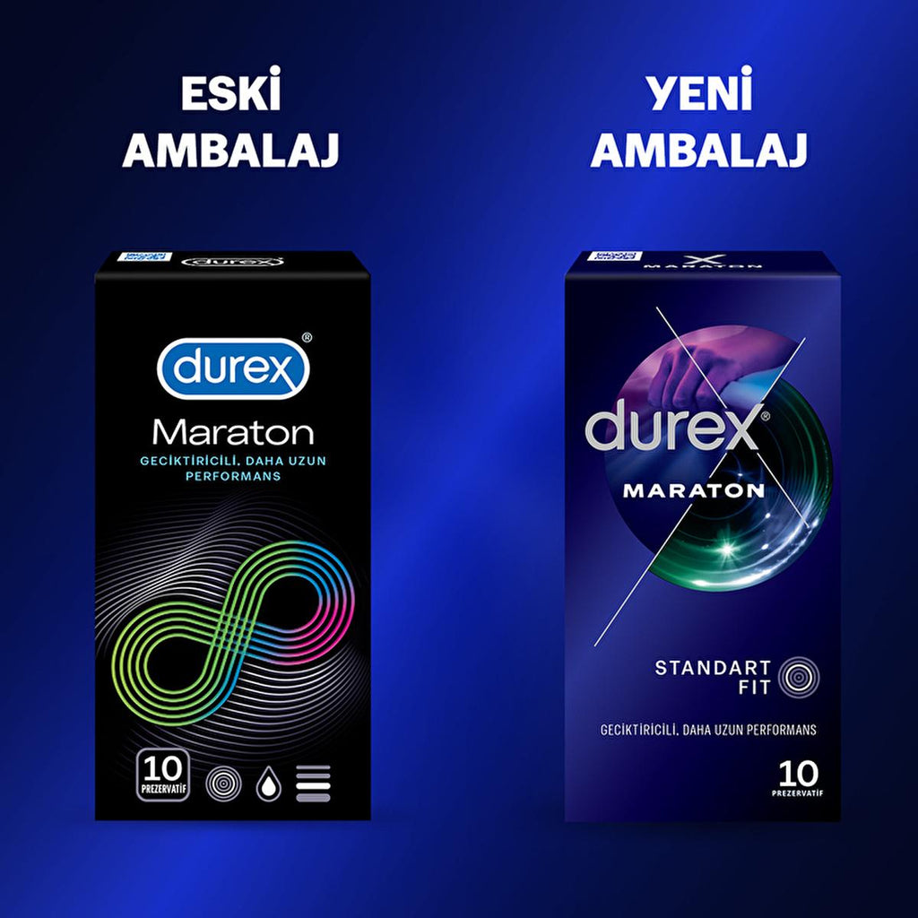 Durex Extended Pleasure Condoms with Benzocaine 5% - Dermatologically Tested, Safe Sex Products for Adults