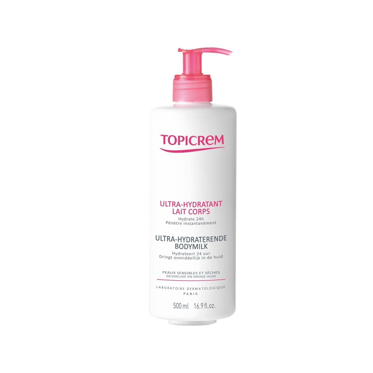 Topicrem Ultra Moisturizing Body Milk 500ml