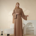 Mariam's Collection Mariam's Collection Soft Nidha Plain Abaya (MA005) — detail shot 7