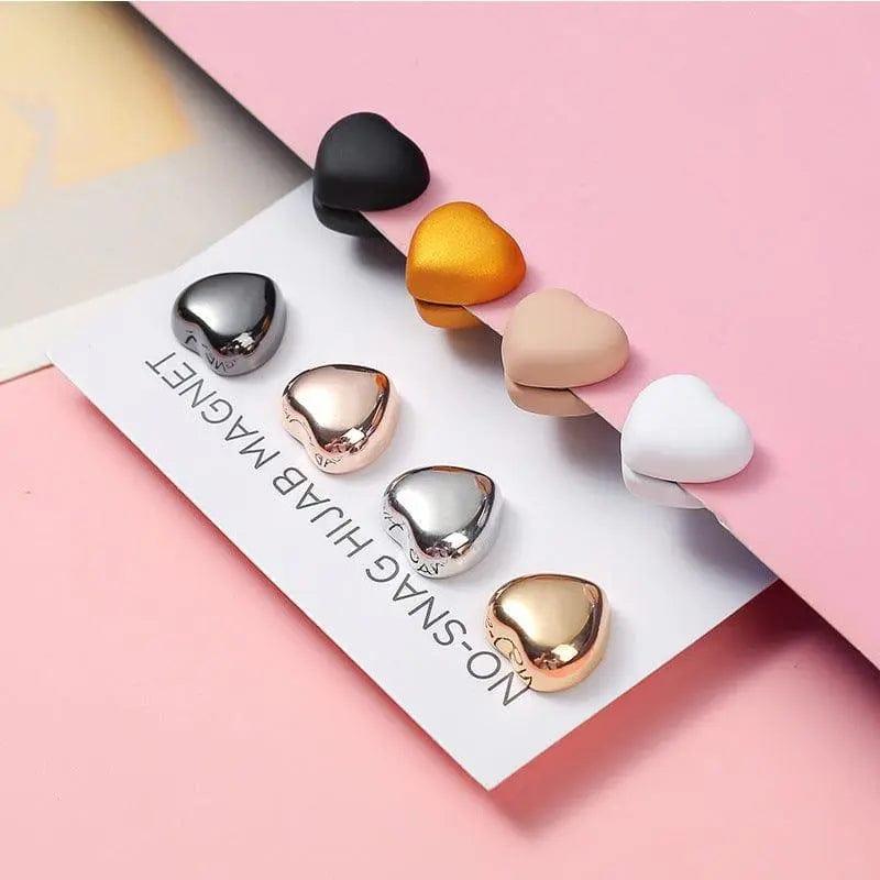 Mariam's Collection MAC002 Safe Macaron color Hijab Brooch, Strong Metal Brooches, 8 pcs brooches — main product shot