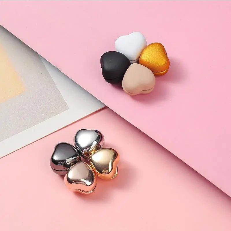 Mariam's Collection MAC002 Safe Macaron color Hijab Brooch, Strong Metal Brooches, 8 pcs brooches — construction detail