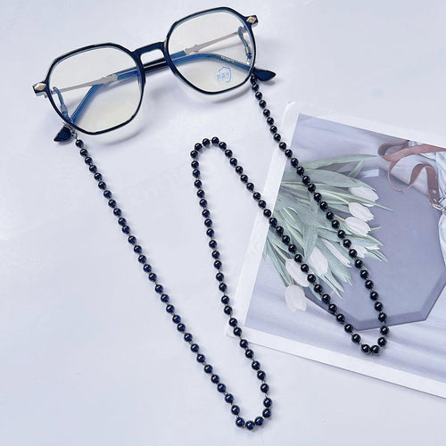 MAC006 Muslim hijab Mask Chain,Fashion Glasses Chain, pearl mask chain