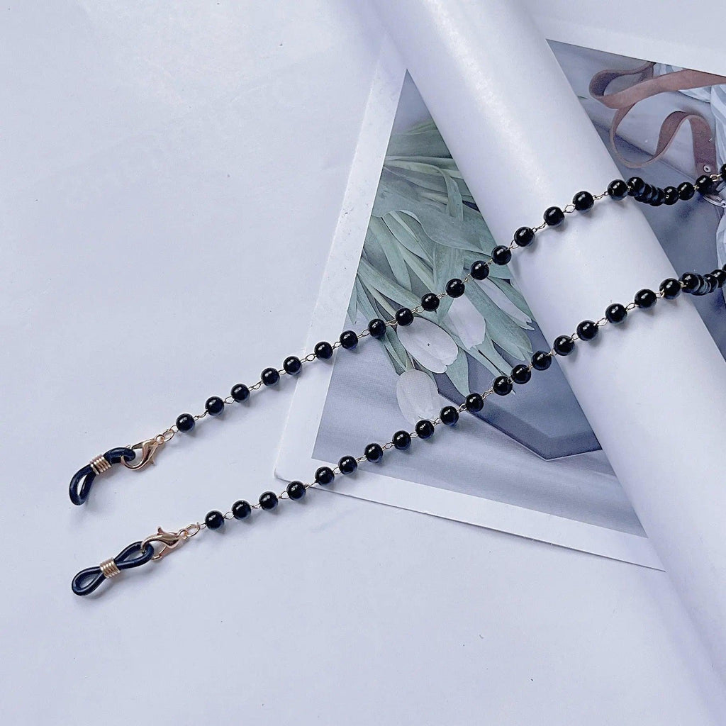 Mariam's Collection MAC006 Muslim hijab Mask Chain,Fashion Glasses Chain, pearl mask chain — detail shot 10