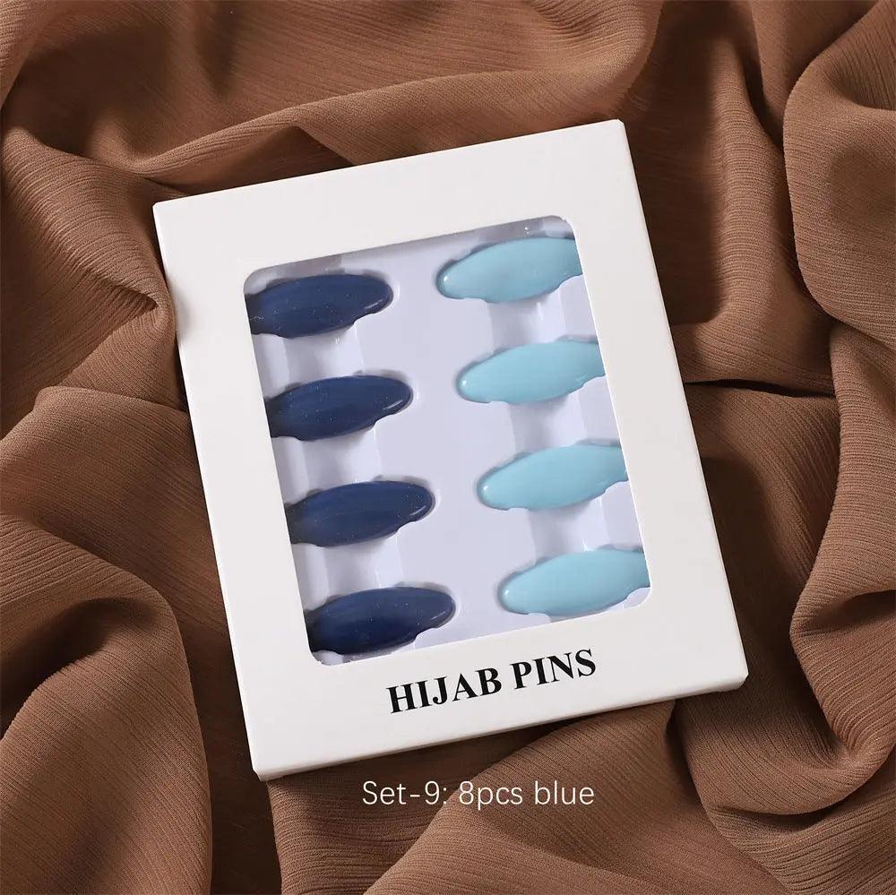 Mariam's Collection MAC008 Hijab pins, 8 pcs hijab pins — feature highlight