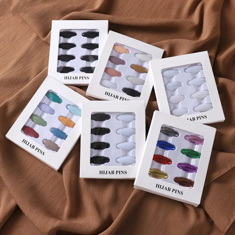 Mariam's Collection Mariam's Collection MAC008 Hijab pins, 8 pcs hijab pins — main product shot