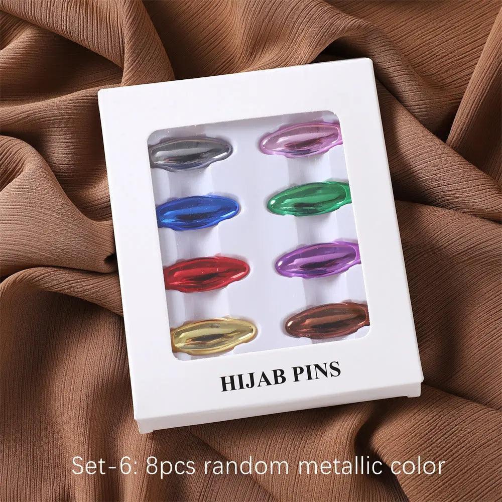 Mariam's Collection Mariam's Collection MAC008 Hijab pins, 8 pcs hijab pins — detail shot 10