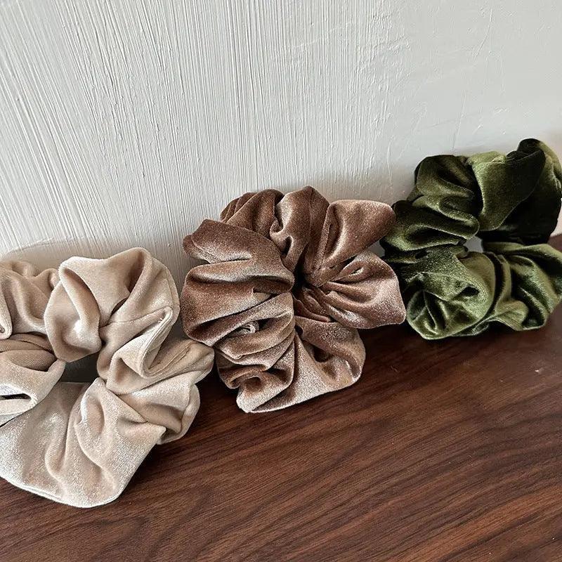 Mariam's Collection MAC009 hijab scrunchies, velvet flower hair accessories — product category context