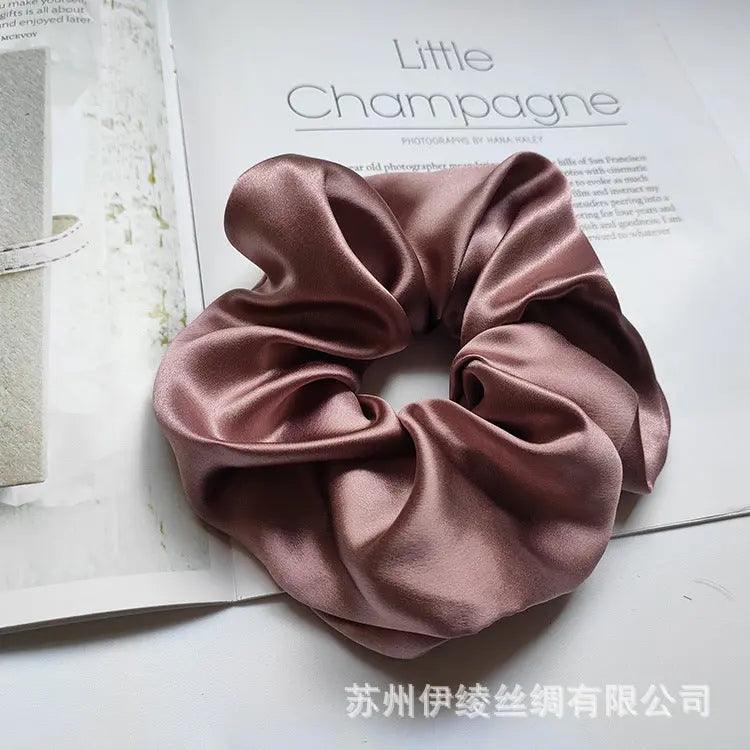 Mariam's Collection Mariam's Collection MAC010 hijab scrunchies, silk hair ribbon — detail shot 7