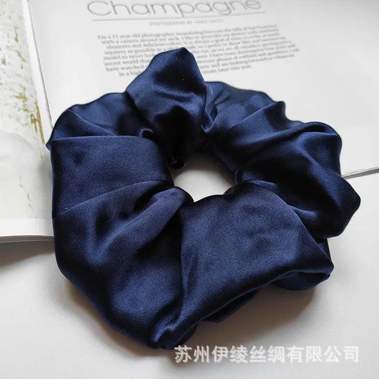 Mariam's Collection Mariam's Collection MAC010 hijab scrunchies, silk hair ribbon — side view