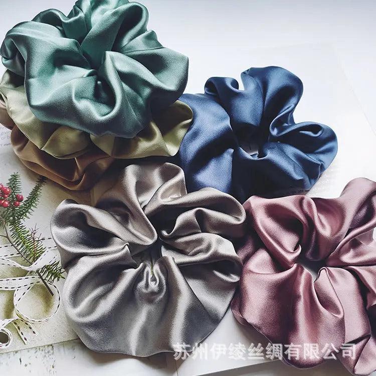 Mariam's Collection Mariam's Collection MAC010 hijab scrunchies, silk hair ribbon — main product shot