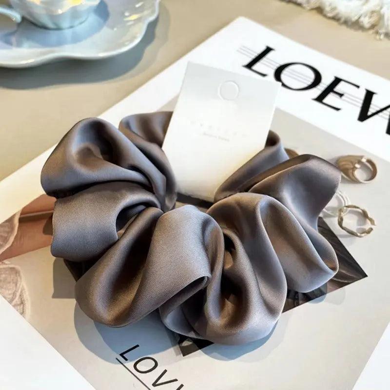 Mariam's Collection Mariam's Collection MAC011 hijab scrunchies，satin hair accessories — main product shot