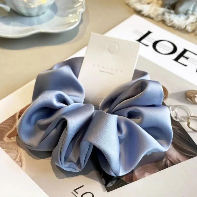 Mariam's Collection Mariam's Collection MAC011 hijab scrunchies，satin hair accessories — feature highlight