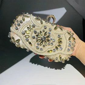 Mariam's Collection MAC013 Luxury Handbag,Diamond Cheongsam Bag