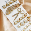 Mariam's Collection Mariam's Collection MAC015 Hijab Accessories, 6 Pcs Pearl Hairpin Set — main product shot