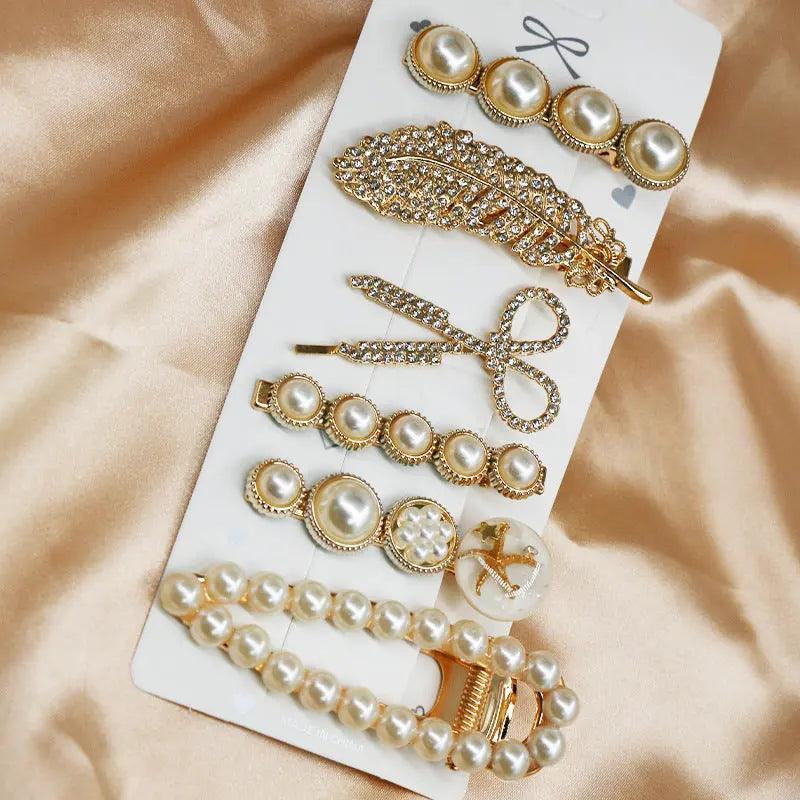 Mariam's Collection Mariam's Collection MAC015 Hijab Accessories, 6 Pcs Pearl Hairpin Set — product category context