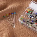 Mariam's Collection Hijab Pins, Scarf Pins For Hijabs, 100 Pcs per box (MAC018) — main product shot
