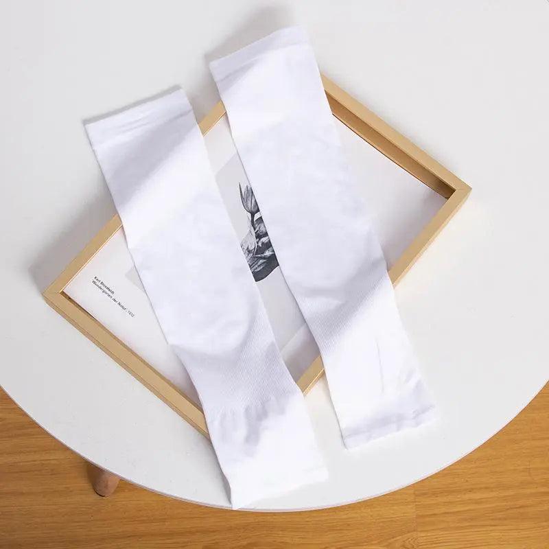 Mariam's Collection Mariam's Collection MAC021 Solid Color Sun-proof Handsocks — fabric or material detail