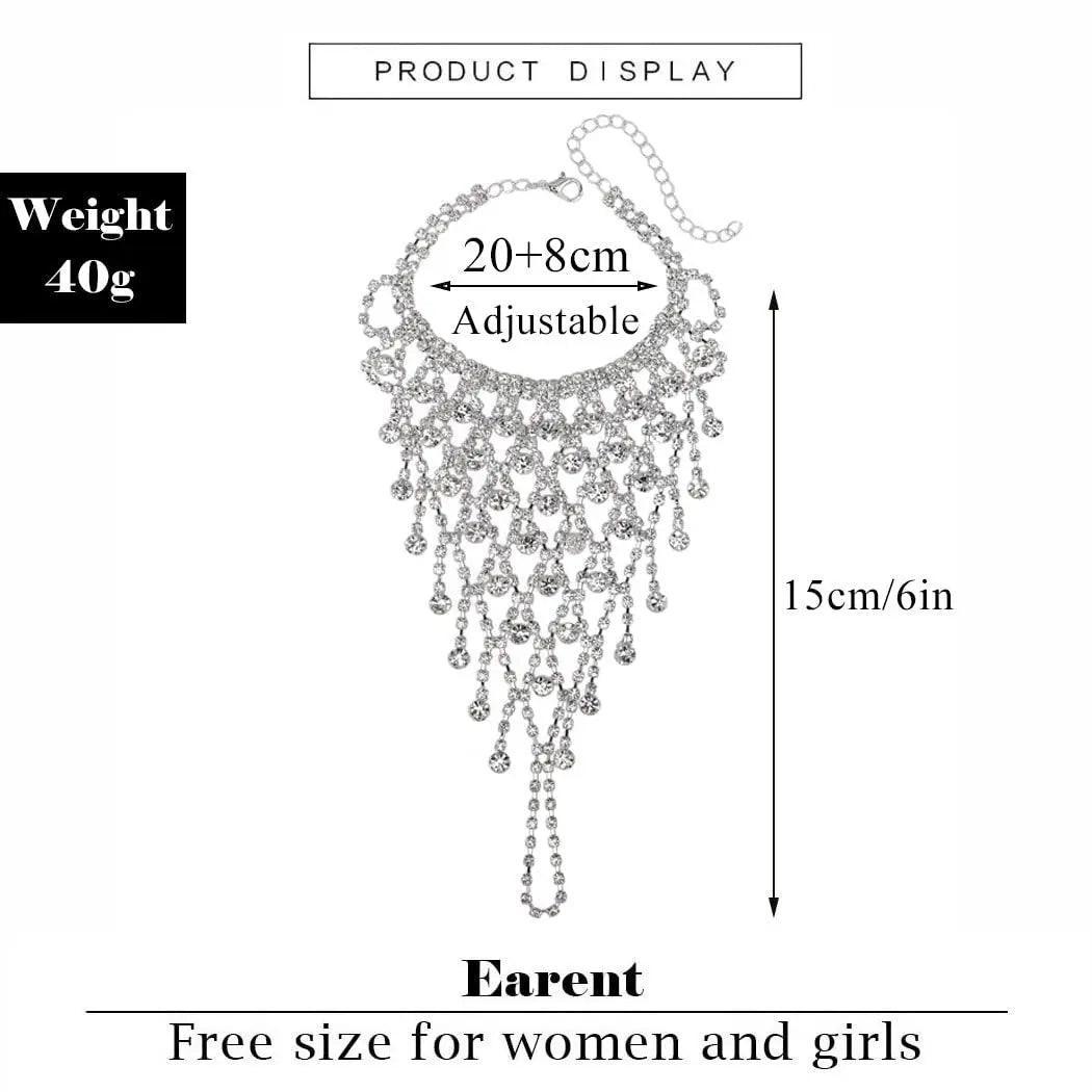 Mariam's Collection Mariam's Collection MAC029 Stunning Rhinestone Finger Bracelet — product category context