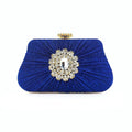 Mariam's Collection Mariam's Collection MAC033 Women's Pleated Craft Rhinestone Bag — detail shot 6