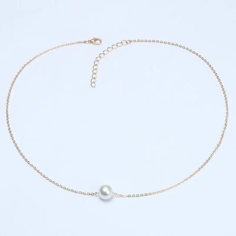 Mariam's Collection Mariam's Collection MAC042 freshwater pearl clavicle chain — product category context