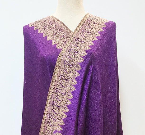 Mariam's Collection MAC044 Bohemian Style Multicolor Retro Jacquard Cashew Long Tassel Scarf — main product shot