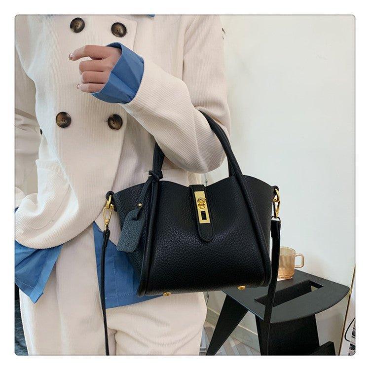Mariam's Collection MAC048 Simple And Elegant Hand-held Cross-body Tote Bag — detail shot 6