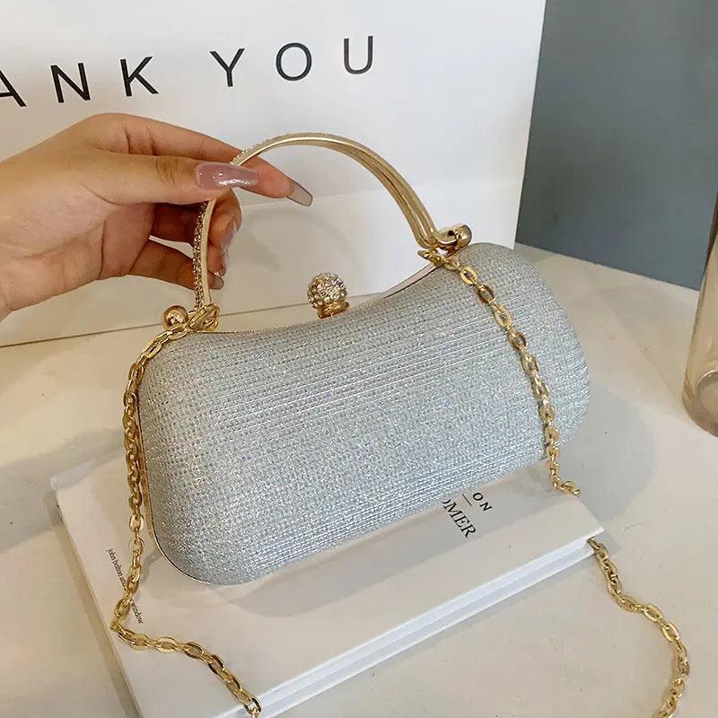 Mariam's Collection Sparkling Cocktail Prom Handbag – Party Evening Handbag for Weddings and… — construction detail