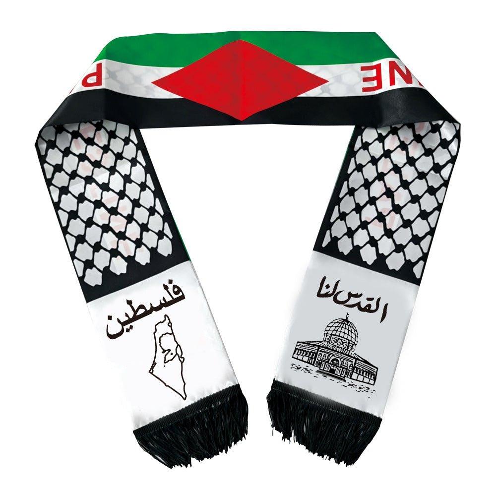 Mariam's Collection Palestine flag keffiyeh scarf (MAC079) — product category context